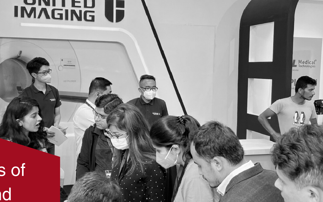 United Imaging exhibition booth